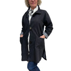 Black Denim Jacket Women’s Lycra Outerwear