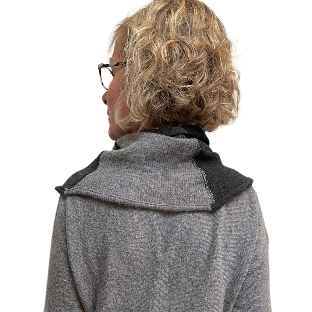 Cashmere Neck Warmer: Upcycled Eco-Luxury