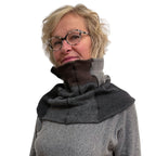 Cashmere Neck Warmer: Upcycled Eco-Luxury